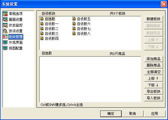 板块管理